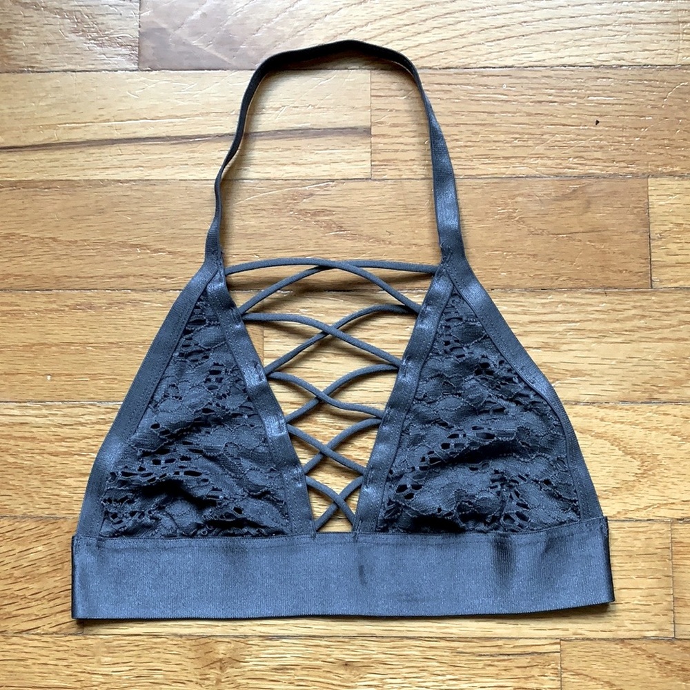 Dark Grey Bralette